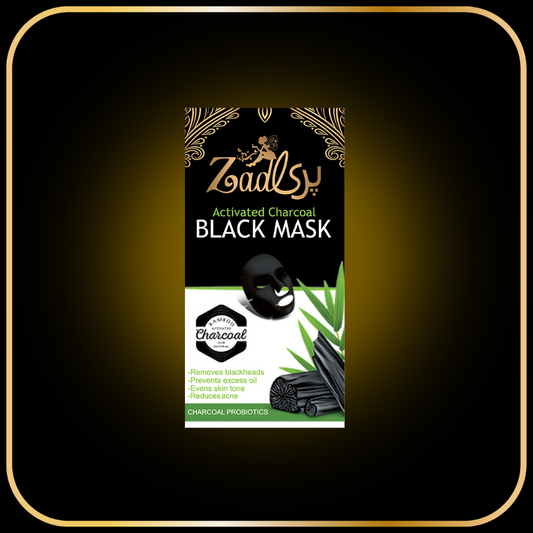 Parizad Activated Charcoal Black Mask