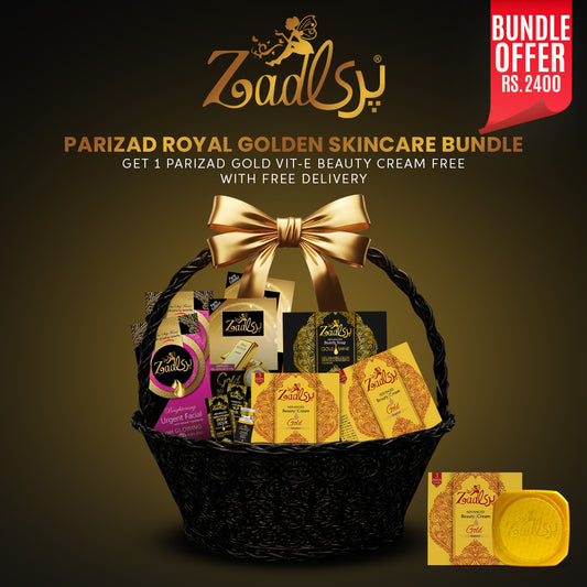 Parizad Royal Golden Skincare Bundle - In Just 2400